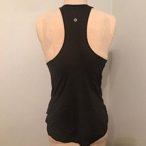 Lululemon racerback tank w/ "seriously light luon"